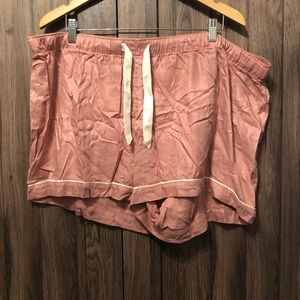 Old Navy Dusty Rose pink sleep shorts Size XXL